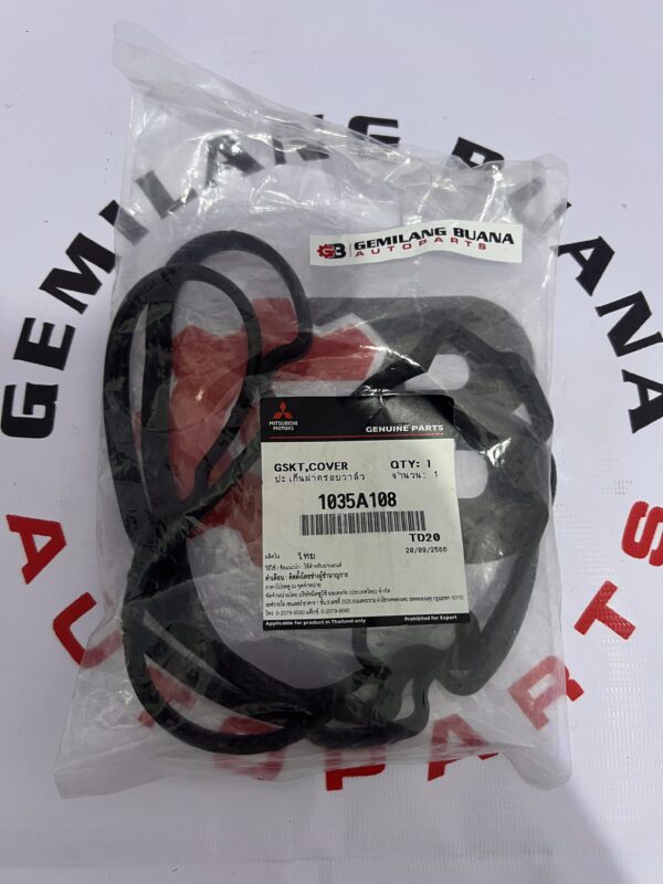 Gasket Rocker Cover Packing Tutup Klep Asli 1035A108 Mitsubishi Pajero Triton Genuine MMKSI