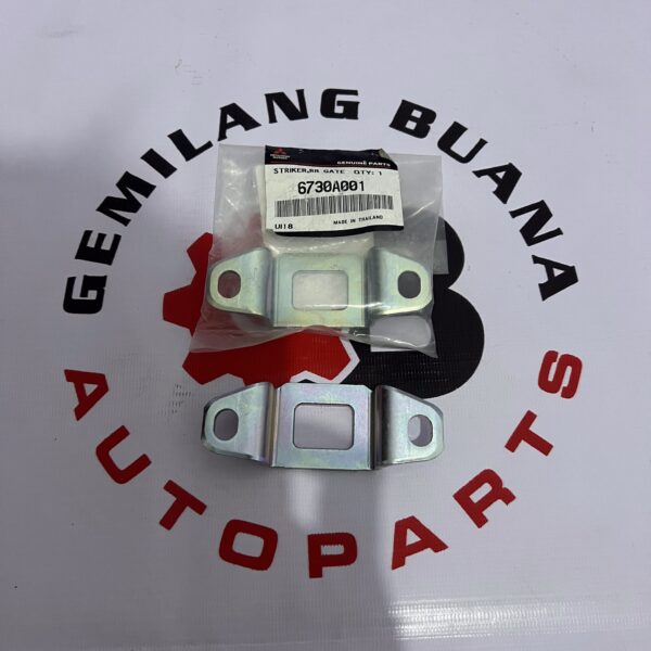 Tahanan Pintu Bak Stiker Latch Gate Asli 6730A001 Mitsubishi New Triton